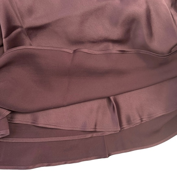 Show Me Your Mumu Verona Cowl Neck Slip Dress Dusty Plum Luxe Satin Small - Picture 11 of 14